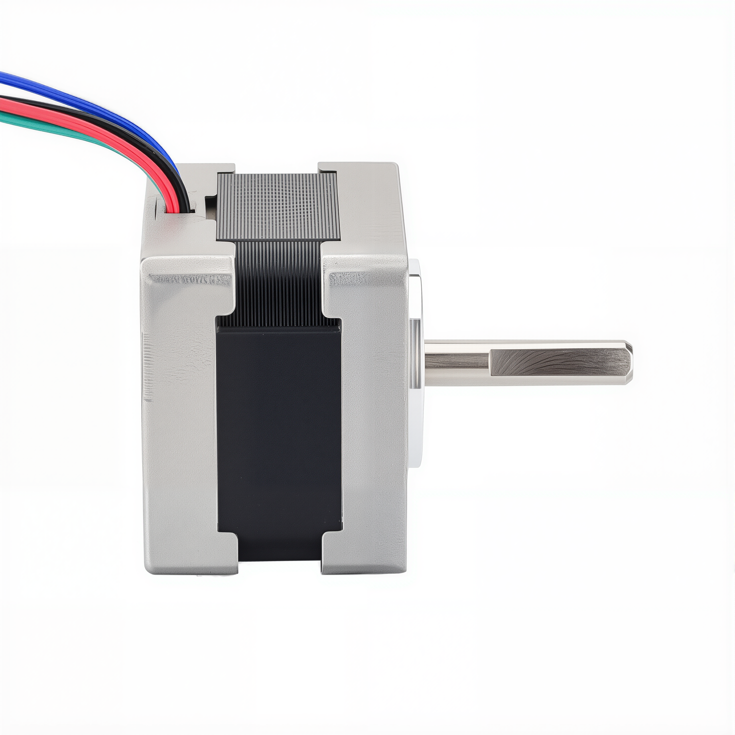 14 Single Shaft Bipolar Stepper Motor,0.9°Step,11N·cm Torque,0.4A Current,28mm Body,4-Wire