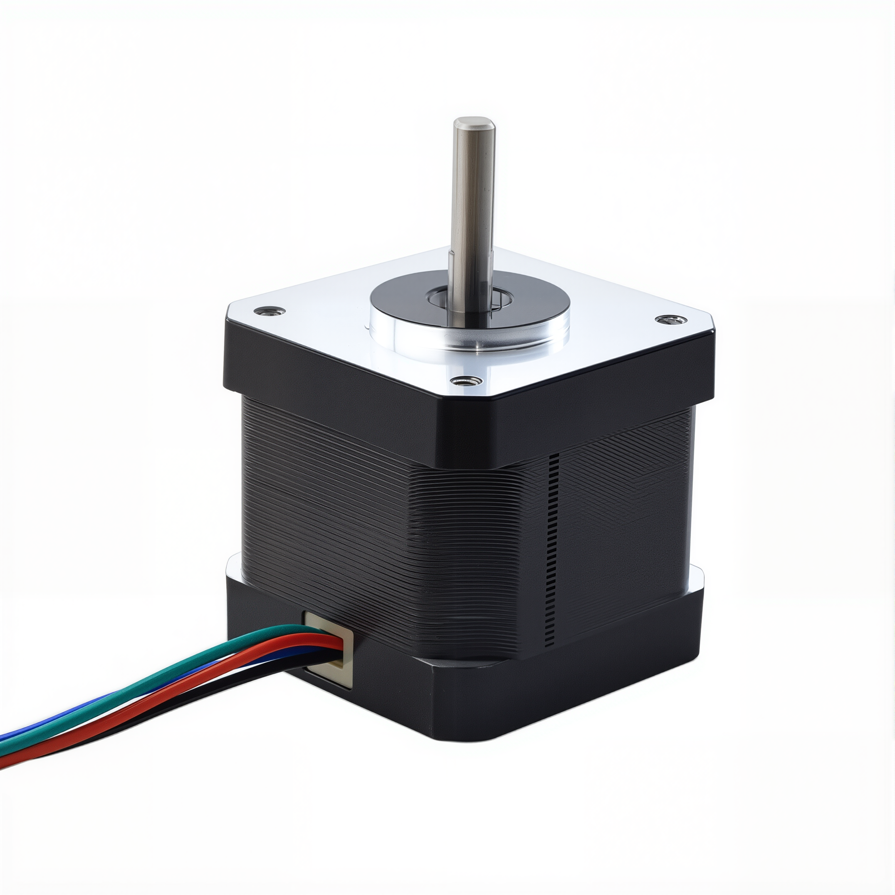17 Single Shaft Bipolar Stepper Motor,0.9°Step,36N·cm Torque,0.9A Current,40mm Body,4-Wire