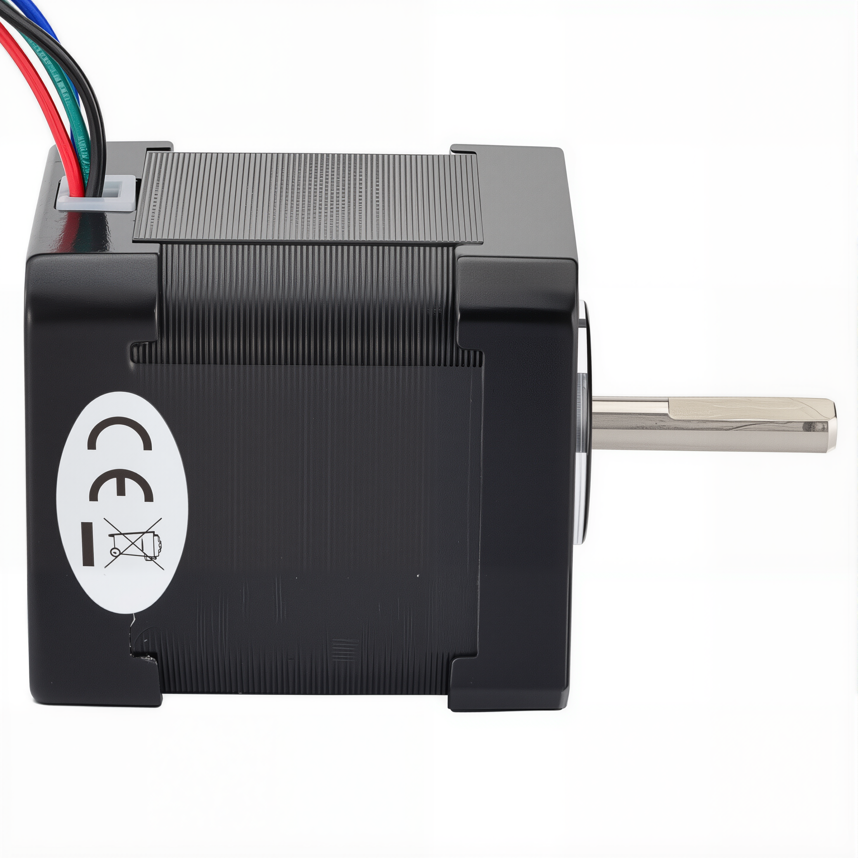 17 Single Shaft Bipolar Stepper Motor,1.8°Step,44N·cm Torque,0.85A Current,48mm Body,4-Wire