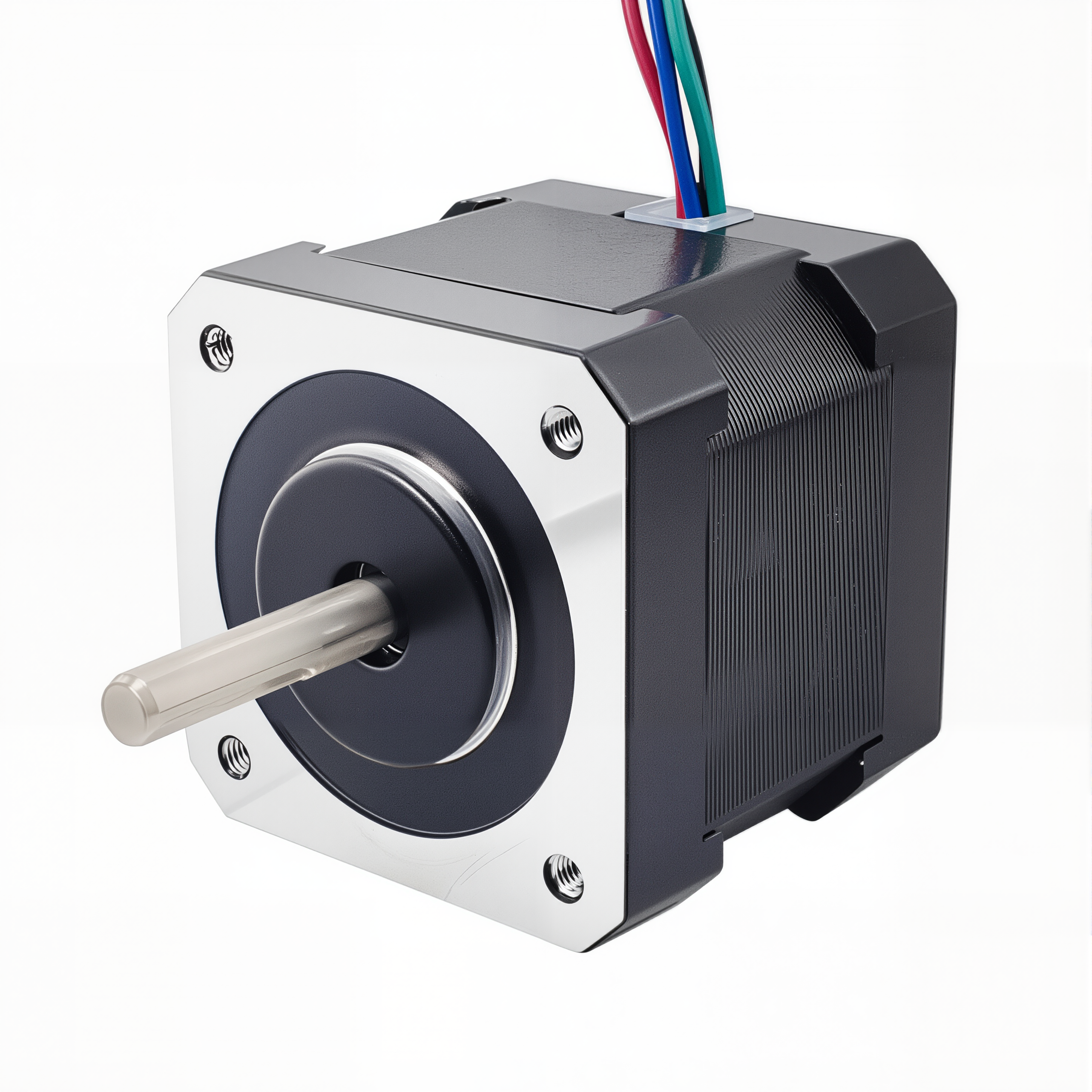 17 Dual Shaft Bipolar Stepper Motor,1.8°Step,45N·cm Torque,2A Current,40mm Body,4-Wire 17 Dual Shaft Bipolar Stepper Motor,1.8°Step,45N·cm Torque,2A Current,40mm Body,4-Wire