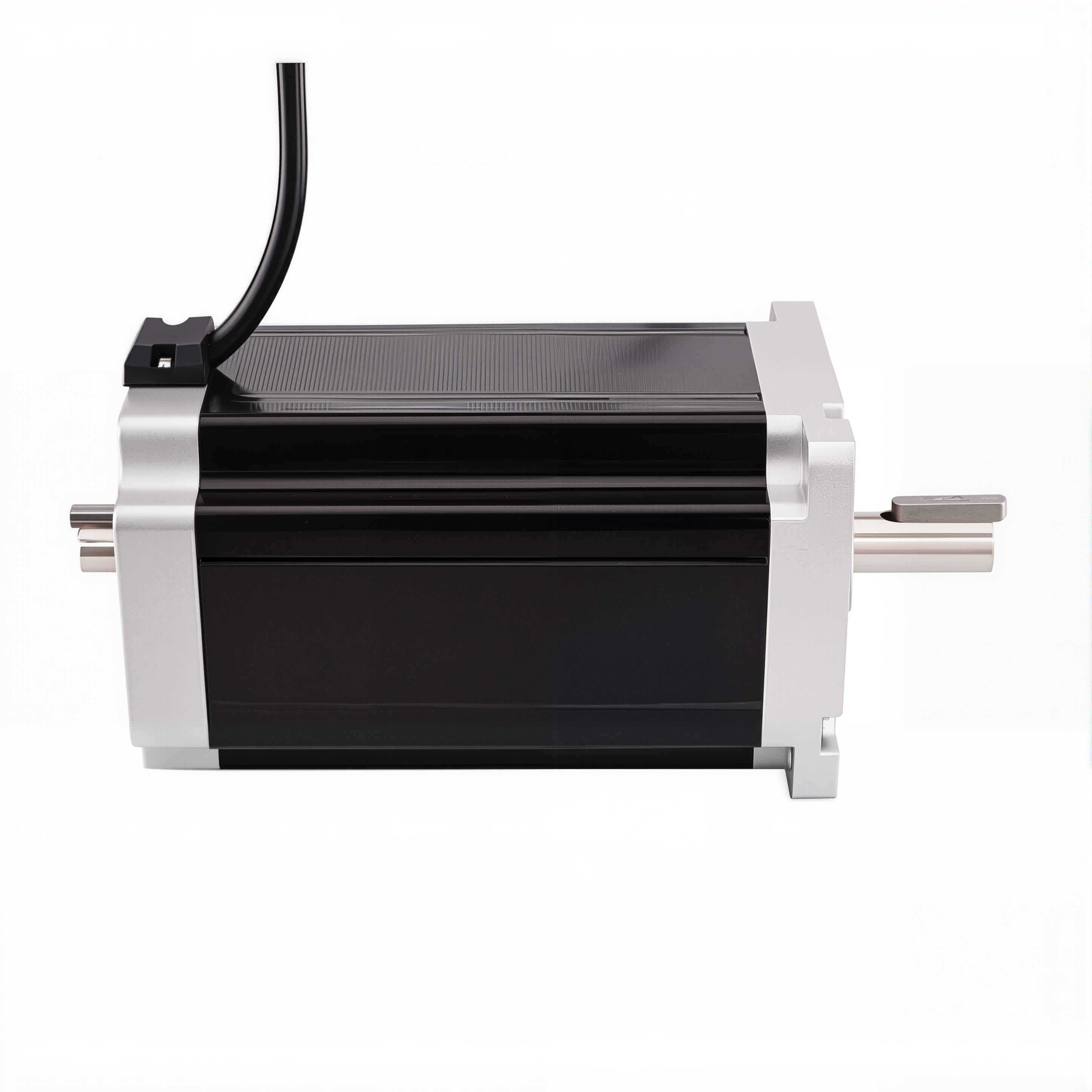 34 Dual Shaft Bipolar Stepper Motor,1.8°Step,1300N·cm Torque,5A Current,151.5mm Body,4-Wire