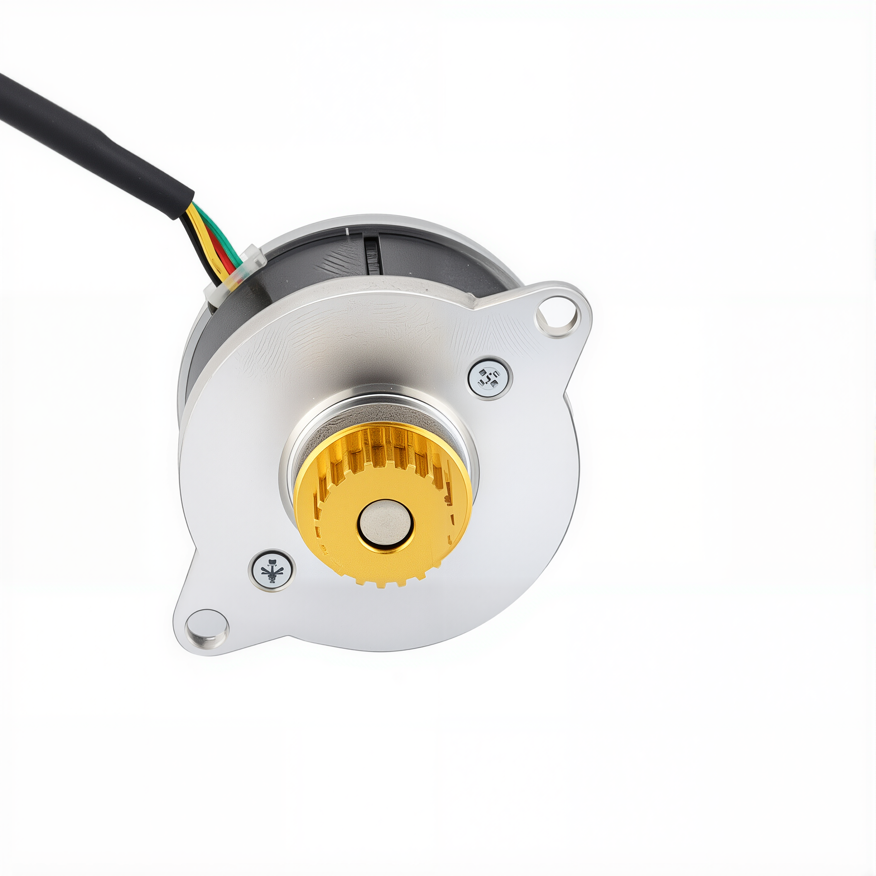14 Single Shaft Bipolar Stepper Motor,0.9°Step,9.5N·cm Torque,0.43A Current,21.5mm Body,4-Wire